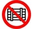 Табличка Контур Лайн Запрещается загромождать проходы 200х200 упаковка 2 штуки 10FC2701 2