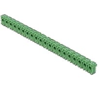 Маркер кабельный наборный ООО "ЭКСАВОЛЬТ" для кабеля - 0,5…1,5 кв. мм, Символ - «5», Количество - 6 000 шт, Цвет - зеленый. МК15-5-6000