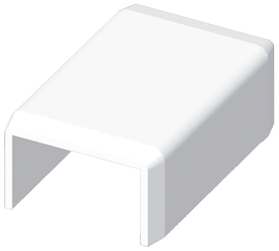 Накладка на стык KOPOS LHD 25X15 цвет белый, комплект 10 штук 8692_HB 1