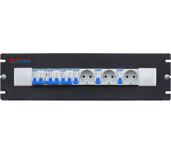 Щит сервисного байпаса ELTENA для ИБП 6кВА (стоечный) BP-11-6 RM 1