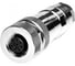 Соединитель клеммный VELLEDQ M12-F08T, Розетка, Прямой с клеммником, Пластик 8-PIN IP65 60 AC/DC, 08-00034168 1