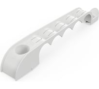 Держатель труб для прямого монтажа Промрукав односторонний на 5 мест серый d20 (20шт) PR13.03281