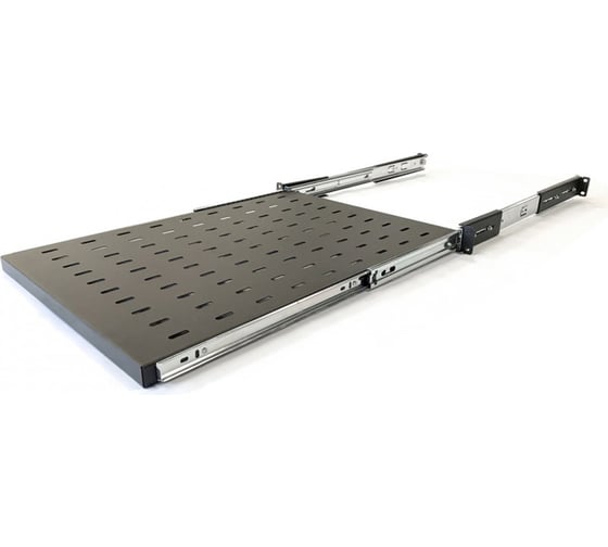 Выдвижная полка Hyperline TSS3-600-RAL9004 с 19'' креплением, глубина 600 мм 445961
