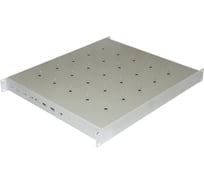 Полка Hyperline TSD3M-1U-405/700-RAL7035 с 19'' креплением, раздвижная, 1U 449619