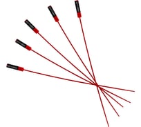 Пломба пластиковая номерная ТПК Технологии Контроля ЭКОтрэк 255 мм (Цвет: красный) 100 шт 24337