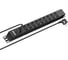 Панель распределения ONTEK PDU Basic горизонтальная 1U 16A/1ф, без выключателя, Вход - розетка C14, выход - C13 x 9 шт, с кабелем schuko-С13 2м OBPA11 1