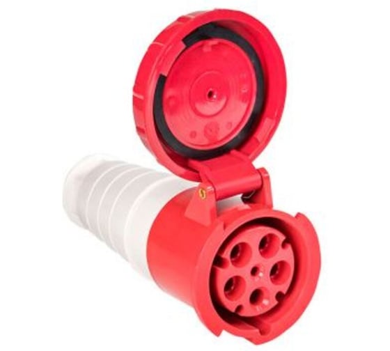 Розетка ЕТР 235 3Р+РЕ+N, 63А, 380В, ip67 67622 1