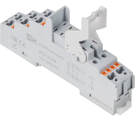 Розетка для реле Инпром Инновации PM-20-M релейный модуль 10А rm10679 1