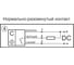 Выключатель бесконтактный ёмкостный Индукция ЕУ01-NO-NPN-PC4-М12x1(12x18H10T) 41637 4