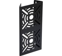 Кронштейн ИП НАЛОГИН на столб для двух камер видеонаблюдения (черный) 4