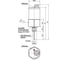 Датчик уровня жидкости Индукция DP01-NO-NPN-PC4-M10x1 16985 00-00007444 3