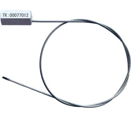 Пломба ТПК Технологии Контроля ЗПУ "ТК ТРОС Призма" 1,8/500мм, упаковка 100 шт. 24124