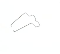 Клипса NNC металлическая для колодки PYF14A, 100 шт 19056