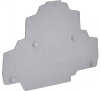 Торцевой изолятор DKC, HMD.1 PTGR, серый, для HMD.1 25шт ZHD201GR