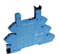 Розетка Finder для реле 34.51, 34.81 с пружинными зажимами, 6А, 48-60В DC 93517060