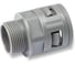 Муфта для гофрированных труб WEYER WQG1-M32G/AD31.5 коннектор прямой, наружная M32х1.5 WE0101800 1
