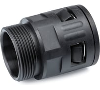 Муфта для гофрированных труб WEYER WQG-M40B/AD34.5 коннектор прямой, наружная M40х1.5 WE0205300