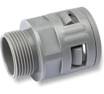 Муфта для гофрированных труб WEYER WQG1-M25G/AD28.5 коннектор прямой, наружная M25х1.5 WE0101400