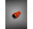 Вилка каучуковая серии iCONNECT 16А IP44 (модель ВК) цвет оранжевый (комплект 3 шт) iTOK i-KI-KV-ICONNECT-1PEN-IP44-ORANGE-3 5