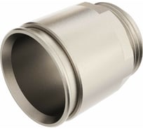 Муфта DKC труба-коробка, диаметр 32мм, IP66/IP67, М32х1,5, никелированная латунь 6111-A32N