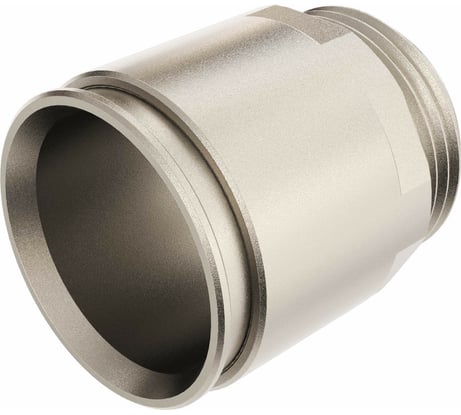 Муфта труба-коробка DKC диаметр 50 мм, IP66/IP67, М50х1,5, никелированная латунь 6111-A50