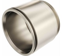 Муфта DKC труба-коробка, диаметр 63 мм, IP66/IP67, М63х1,5, никелированная латунь 6111-A63N