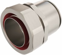 Муфта DKC металлорукав DN 40-жесткая труба, диаметр 40мм, IP66/IP67, никелированная латунь 6117-40