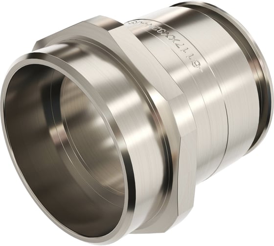 Муфта DKC металлорукав DN 26-жесткая труба, диаметр 32мм, IP66/IP67, нержавеющая сталь AISI 316L 6117XX32N 1