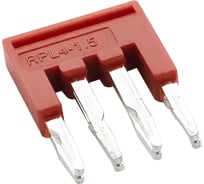 Клеммная перемычка KLR /RPL 4-1.5 4P/1.5mm2 (НУ=100шт) 1536014