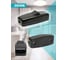 Выключатель на шнур OXION 1клавишный, черный, 3 шт., арт. FS-003-ABS-BK-3PCS 4