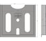 Пластиковый карман IECON для электрических шкафов, А4, серый ACSX-SBPCKTX-GA4 4