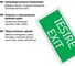 Знак TDM ELECTRIC ВЫХОД 200х100мм, румынский язык SQ0817-0072 5
