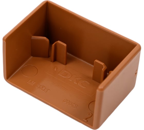 Заглушка DKC LM 25x17 коричневая 00578B