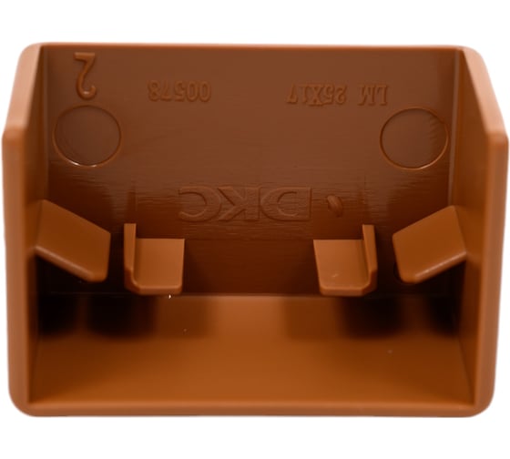 Заглушка DKC LM 25x17 коричневая 00578B