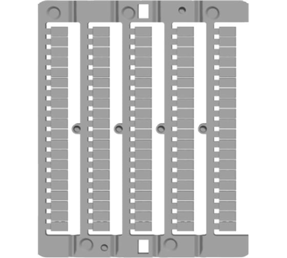 Маркировка для клемм символ "от 401 до 450" DKC CNU 8 401, 2 серии ZN8401 99935