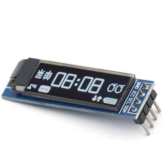 Дисплей OLED RUICHI DSM-OLED-0.91-4P-Y 125575 1