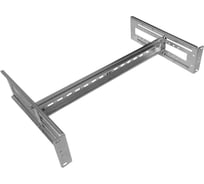 Панель ЦМО 19 с DIN-рейкой регулируемая по глубине для установки коммутаторов STK-RACKMNT-704KA