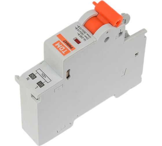 Расцепитель минимального и максимального напряжения TDM ELECTRIC РММ47 для ВА47-60 на DIN-рейку SQ0206-0219