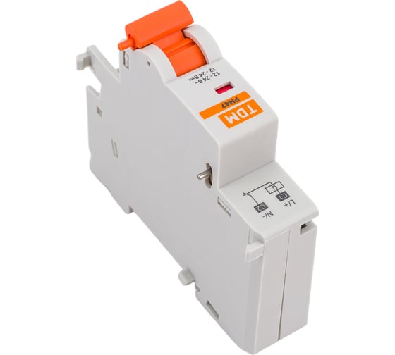 Независимый расцепитель TDM ELECTRIC РН47 для ВА47-60 12/24В на DIN-рейку SQ0206-0222