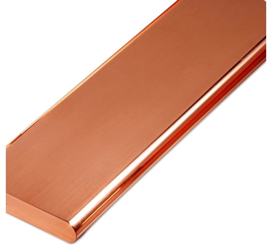 Шина медная АО КЗОЦМ ШМТ 4х40х250 мм 1 шт  Ш.4.40.250 1