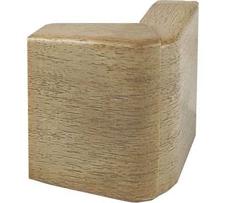 Угол наружный SPL изменяемый для плинтусного кабельного канала (ламинация дуб) 080004LO