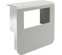 Декоративная рамка SPL на суппорт 2 поста (45х45) (белый) 080018S