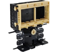 Суппорт на 2 поста SPL 45х45, накладной, вдоль профиля 080008S