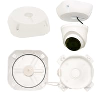 Монтажная коробка SLT МК-4 PRO для видеокамер, имеющих вывод соединительного кабеля сбоку 11238