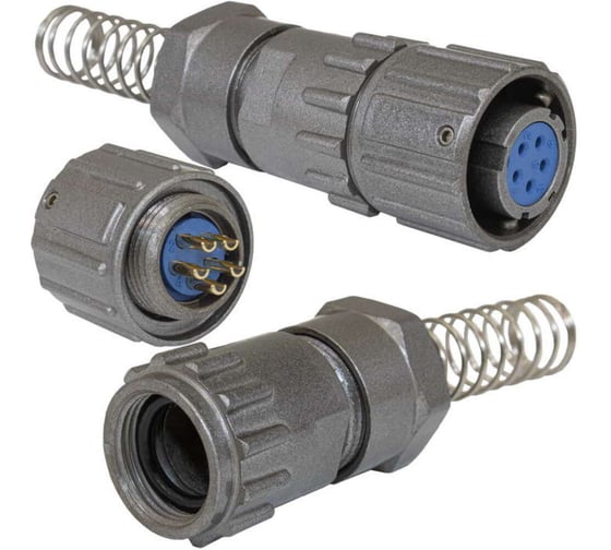 Разъем быстроразъемный RUICHI FQ14-5pin TK-8 107049 1