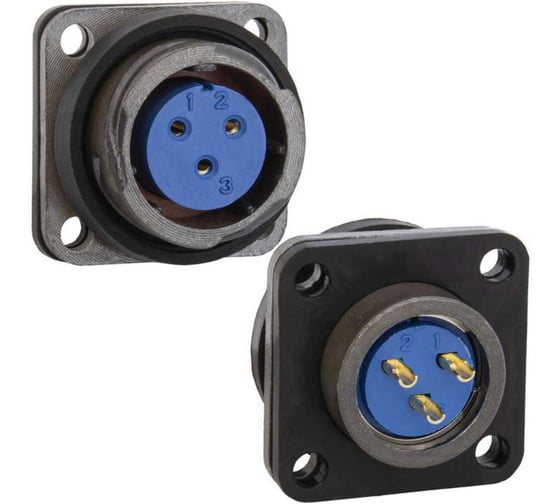 Разъем быстроразъемный RUICHI FQ18-3pin ZK 106970 1