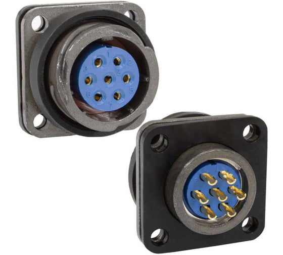 Разъем быстроразъемный RUICHI FQ18-7pin ZK 106956 1