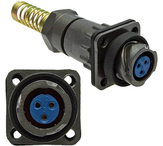 Разъем быстроразъемный RUICHI FQ14-3pin ZPK-8 107077 1