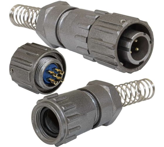 Разъем быстроразъемный RUICHI FQ14-4pin TJ-8 107078 1