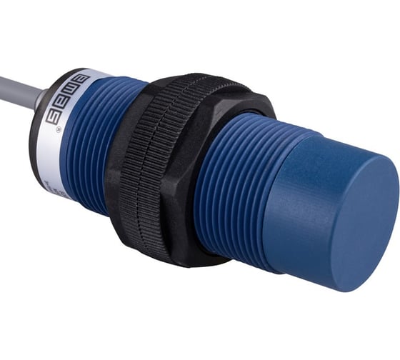 Ёмкостный датчик Emas NPN-НО, кабель 2м_3, расстояние срабатывания 3-15мм, выступающий, пластик, 10-30В DC, IP65 SCM30NP1NC2 1